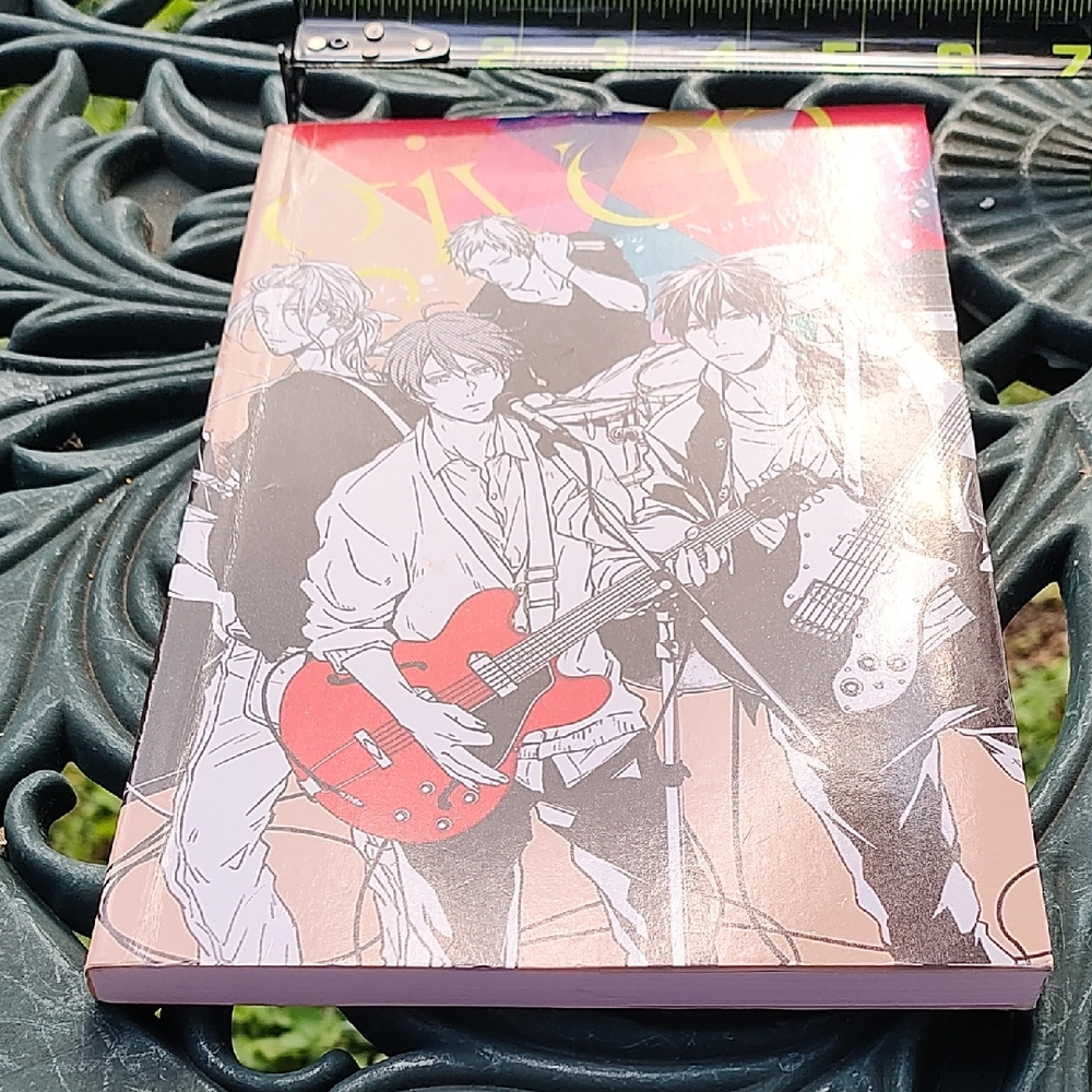 Graphic Novel with Red and Black Cover